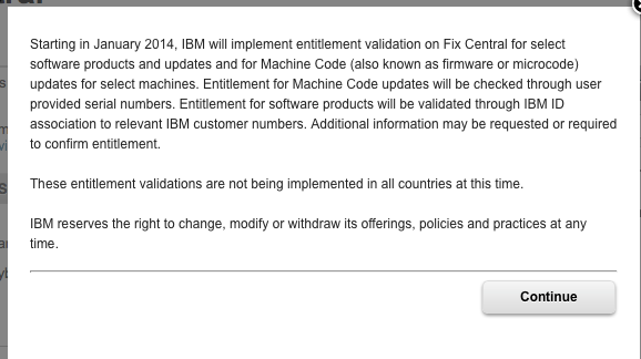 IBM Entitlement Validation